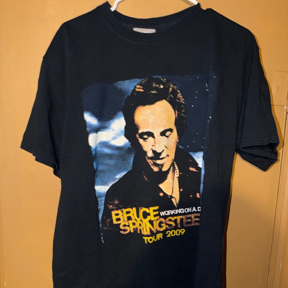 JTC Bruce Springsteen Working On A Dream Tour 2009 T Shirt Men’s Size Large Used